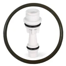 Clack Injector V3010 1E White Includes Cap O-ring Seal. Fixed Price $15.99.