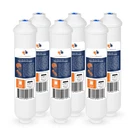 6 Pack Of Inline Post/carbon Polishing Water Filter For Ro Standard Size Qc. Fixed Price $32.99.