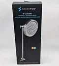 Sparkpod Round Shower Head With 16" Extension Arm, Radiant Rainbow. Fixed Price $23.97.