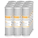 12 Pack 10" X 2.5" Micron Cto Carbon Block Water Filter Cartridges Whole House. Fixed Price $19.99.