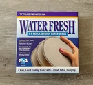 Teledyne Pik Waterfresh Pour Thru Box 24 Replacement Filter Discs WR-1. Fixed Price $12.95.