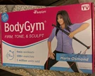 Body Gym W/ Marie Osmond Firm Tone Sculpt Dvd Core System Bar Bag New. Fixed Price $52.13.