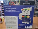 Watts Pure System 3 Stage H2O Reverse Osmosis Water Filtration - New!. Fixed Price $249.95.