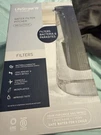 Lifestraw Home Water Filter Pitcher, 7-CUP, Glass With Silicone Base, Juniper,. Fixed Price $39.00.