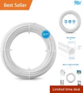 Versatile 30FT Ro Water Tubing Bpa-free, Ideal For Reverse Osmosis Systems. Fixed Price $19.99.