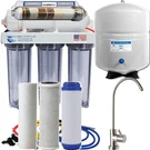 Reverse Osmosis Alkaline Ionizer Neg Orp 100G Clear Polished S. Steel Faucet. Fixed Price $249.90.