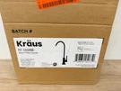 Kraus Allyn Single Handle Beverage Filter Faucet Matte Black FF-102MB. Fixed Price $56.03.
