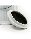 Norpro Nordic White Ceramic Compost Keeper 1 Gallon Includes Lid & Filter. Fixed Price $28.95.