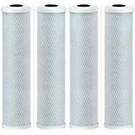 Cfs Complete Filtration Services EST.2006 4 Pk Carbon Block Water Filter Cto.... Fixed Price $25.74.