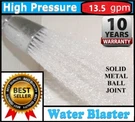 High Flow *13.5 Gpm* Pressure Shower Head By Water Blaster Soft. Fixed Price $25.83.