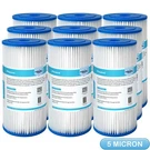 9 Pack 10"X4.5" Whole House Pleated Sediment Water Filter For Ge GXWH35F GNWH38S. Fixed Price $80.99.