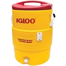 Igloo 4101 Gal. Capacity Red & Yellow 400 Series Beverage Cooler. Fixed Price $103.40.