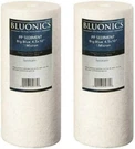 Bluonics 2 Sediment Whole House Water Filters (1 Micron) 4.5" X 10" Cartridges. Fixed Price $38.00.