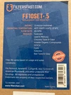 Filters Fast FF10SET-.5 Compatible Replacement For Ge Fxsvc, Fxslc Water. Fixed Price $27.77.