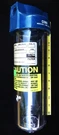 Housing Cuno Clear/blue Cap, 3/4" - 14 Npt For 10" Filters, New, Usa Made. Fixed Price $20.00.