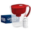 Brita Metro 6 Cup Red Water Filter Pitcher Bpa Free With Standard. Fixed Price $35.39.