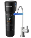 Ultra Filtration Under Sink Water Filter System With Brushed Nickel Faucet. Fixed Price $124.99.
