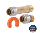 Sharkbite Max 3/4 Push-to-connect Brass Water Filter Installation Kit UR25561. Fixed Price $9.97.