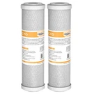 Pack 10"X2.5" Carbon Block Water Filter Replacement Cartridges Whole House. Fixed Price $19.99.