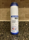 New Aqua GAC-10" Water Filter Powdered Activated Carbon Briquette Cartridge. Fixed Price $29.90.
