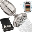 High Pressure Shower Head & Filter (aqua Elegante) - Brushed Nickel 2.5 Gpm. Fixed Price $49.95.