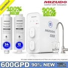 Used- 600GPD Reverse Osmosis System 8-STAGE Filtration 2Y Ro Life Under Sink. Fixed Price $195.99.