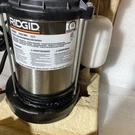 Ridgid 1/2 Hp Sump 500RSDS Is Reliable And Powerful Pumping Ss. Fixed Price $299.99.