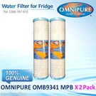 2X Omnipure 10" Coconut Carbon Block OMB9341. Fixed Price $64.11.