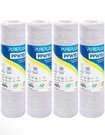 4X Pureplus Filter For Well WATER,5 Micron Whole House String Wounwound Sediment. Fixed Price $25.50.
