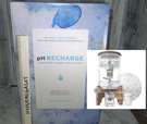 Invigorated Water Ph Recharge Glass Alkaline Dispenser Filter System Countertop. Fixed Price $93.00.