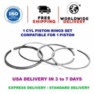 Piston Rings Set 75MM Std For Citro Peugeot Talbot 106 207 306 Ax 08-154400-00. Fixed Price $24.53.