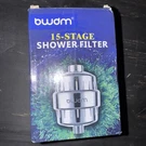 Shower Head Filter - 15 Stage Bwdm Hard Water. Fixed Price $9.99.