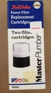 Master Plumber Faucet Filter Replacement Cartridges 2 Pack - 583351 Made In Usa. Fixed Price $9.95.