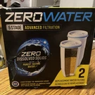 Zero Water 5 Stage Advanced Filtration 2 Pack Replacement Filters ZR-017. Fixed Price $28.95.