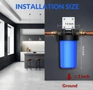 Simpure Whole House Water Filter Housing (DB10P), 10" X 4.5" 1045-BLUE. Fixed Price $59.98.