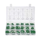 Uxcell Fluorine Rubber O-ring Assortment Kit 270 Pieces 18 Sizes Fkm Green. Fixed Price $23.70.