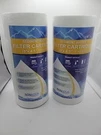 Ronaqua Sediment Water Filter Cartridge 10 X 4.5 2 Pack Micron New Sealed ****. Fixed Price $23.99.