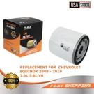 10060 Spin-on Engine Oil Filter For Chevrolet Equinox 2008 2010 3.0L 3.6L V6. Fixed Price $12.99.