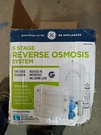 GXRV40TBN Under Sink 5-STAGE Reverse Osmosis Water Filtration System New Ob. Fixed Price $75.99.