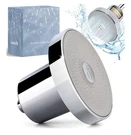 Feels Like Om Filtered Shower Head W/water Softener Silver W/gray Face Plate. Fixed Price $37.95.