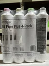 Watts Premier 531160 Ro Pure Plus 4 Pack Filter Kit. Fixed Price $51.00.