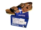 New In Box Milano Big Buckle Birkenstock Cognac Tan 38 Eu Us 5UK Narrow $175. Fixed Price $125.00.