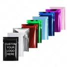 100 Print Flat Mylar Foil Heat-sealable Pouch Bag Customs Package. Fixed Price $47.99.