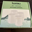 4 Piece Luxau 20 Stage Shower Filter Replacement Cartridge. Fixed Price $5.51.