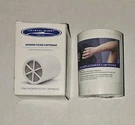 Crystal Quest Replacenent Shower Filter Cartridge Removes Chorine Enhances Ph. Fixed Price $39.99.