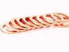 30 Pcs M13 Flat Washer Copper Sealing Ring 13MM Id 19MM Od 1MM Thick Metric. Fixed Price $19.63.
