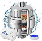 15 Stage Shower Head Filter For Hard Water - High Output Chrome. Fixed Price $19.70.