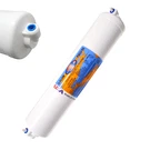Omnipure K5633-SS Inline Gac 12" X 2.5" Postfilter 1/4"QC. Fixed Price $32.95.