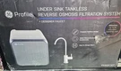 Ge Profile Tankless Reverse Osmosis Under Sink Water Filtration System. Fixed Price $199.00.