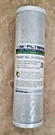 10" Carbon Block Filter Cartridge / Ami Brand H-F2510AC Water. Fixed Price $7.00.